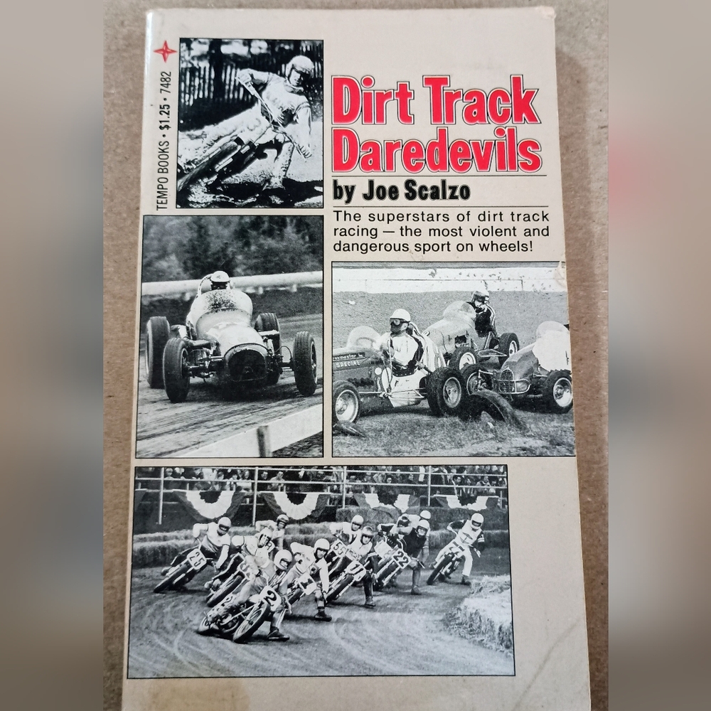 Vintage Dirt Track Daredevils, Soft Cover Book.